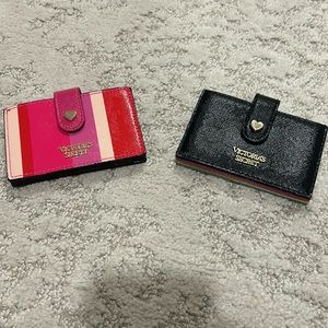 Set of two Victoria’s Secret card holders